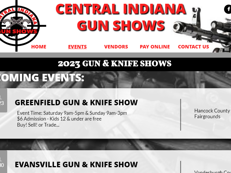 MUNCIE GUNS & KNIFE SHOW 2023 World Trade Show Navi