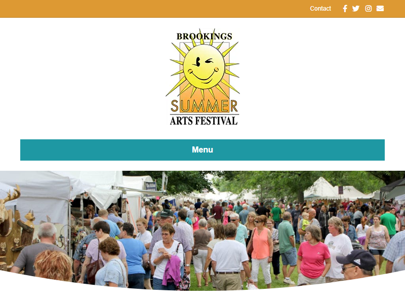 BROOKINGS SUMMER ARTS FESTIVAL 2023 World Trade Show Navi