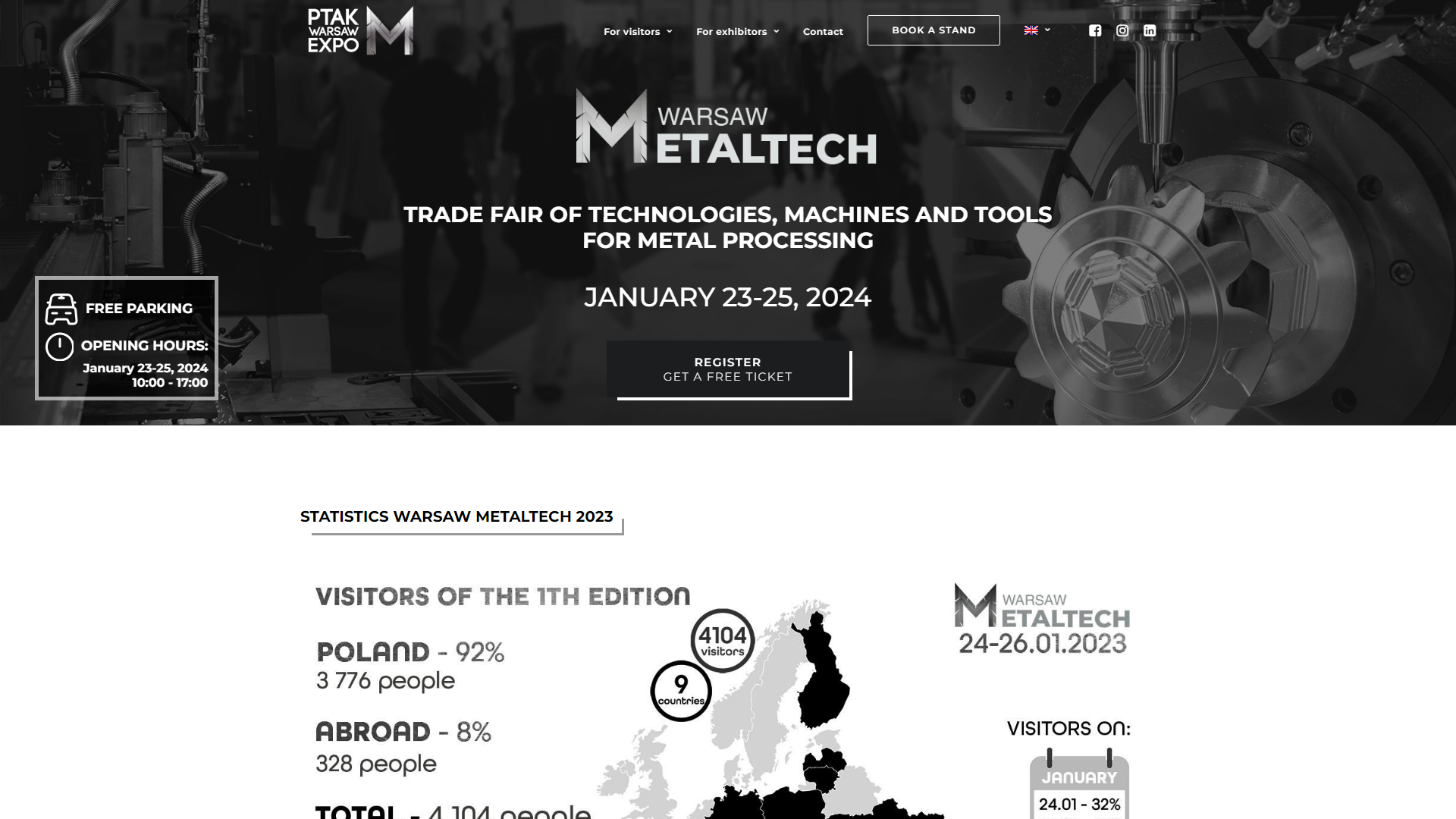 WARSAW METALTECH 2024 World Trade Show Navi