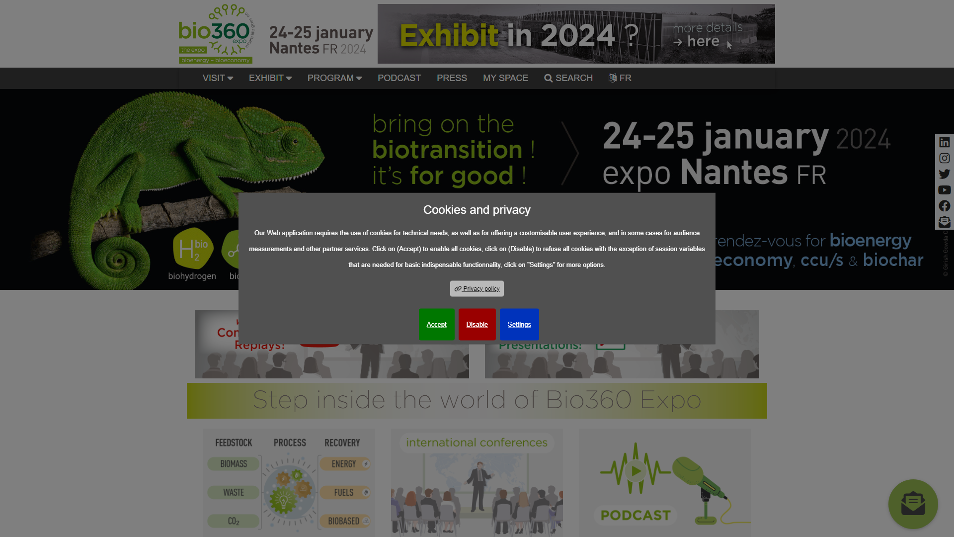 BIO360 EXPO 2024 World Trade Show Navi