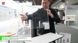 [ORGATEC TOKYO 2025] Electric Sit-Stand Workstation “PC302-S” – C.D.GREAT INDUSTRY CO.,LTD.