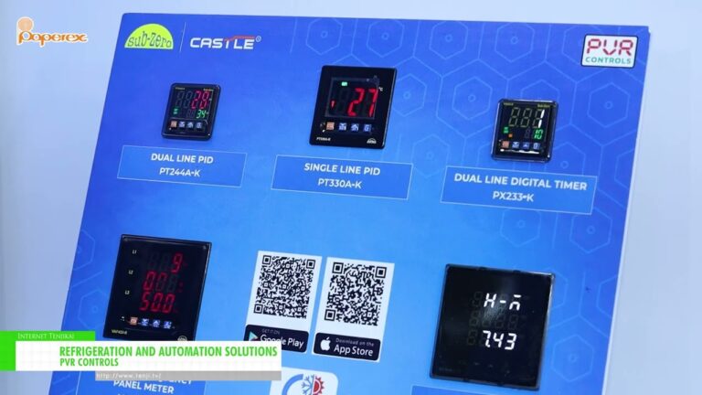 Refrigeration And Automation Solutions – PVR CONTROLS [Paperex 2025]
