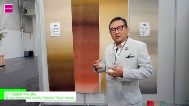 Ethically handcrafted beautiful Nepalese Tibetan carpets – SH Carpet Industry [DOMOTEX 2026- Home of Flooring & Interior Finishing]