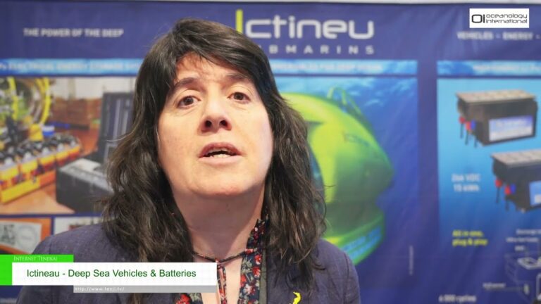 Deep Sea Vehicles & Batteries – Ictineu [Oi 2026 – Oceanology International]