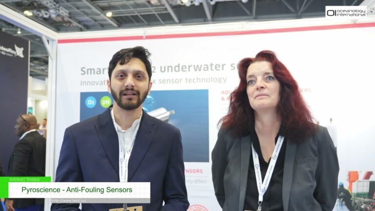 Anti-fouling sensors – Pyroscience [Oi 2026 – Oceanology International]