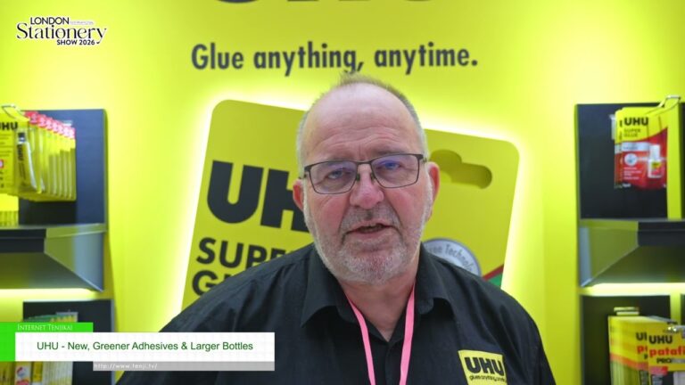 New, Greener Adhesives & Larger Bottles – UHU [LONDON INTERNATIONAL STATIONERY SHOW 2026]