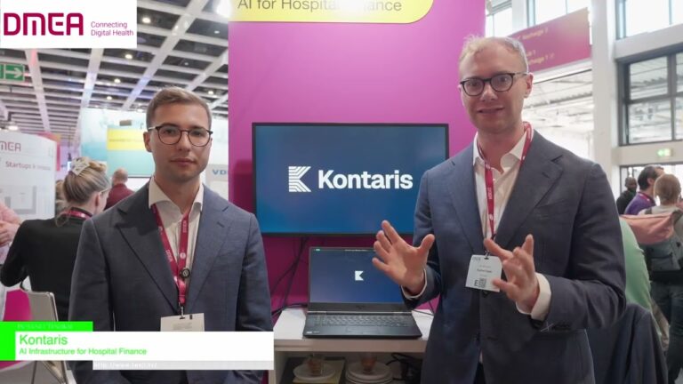 AI Infrastructure for Hospital Finance – Kontaris [DMEA 2026 – Time to Connect Digital Health]