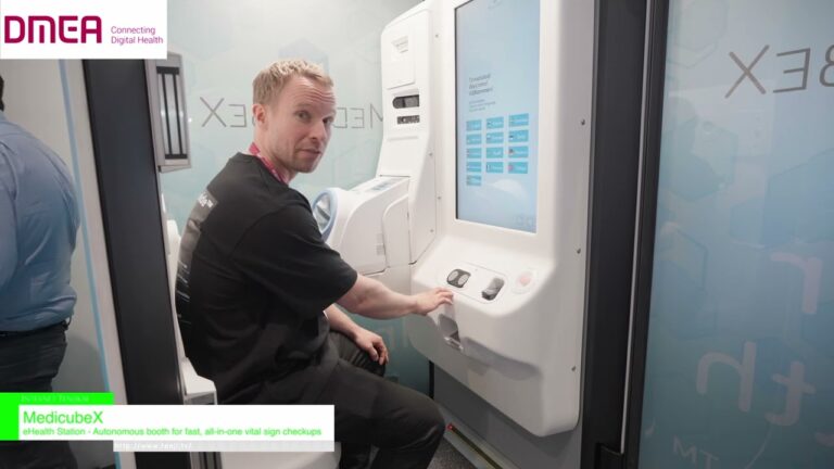 eHealth Station – MedicubeX [DMEA 2026 – Time to Connect Digital Health]