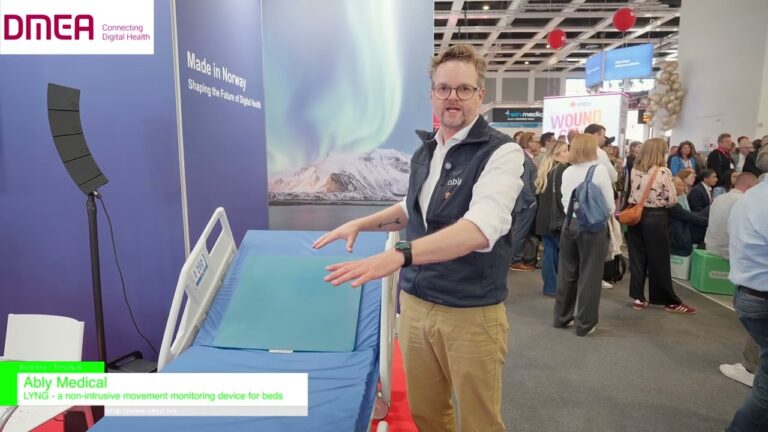LYNG, a non-intrusive movement monitoring device for beds – Ably Medical [DMEA 2026 – Time to Connect Digital Health]