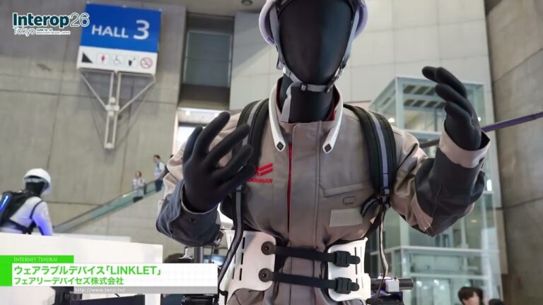 LINKLET, the Wearable Device – FAIRY DEVICES Inc. [Interop Tokyo 2026]