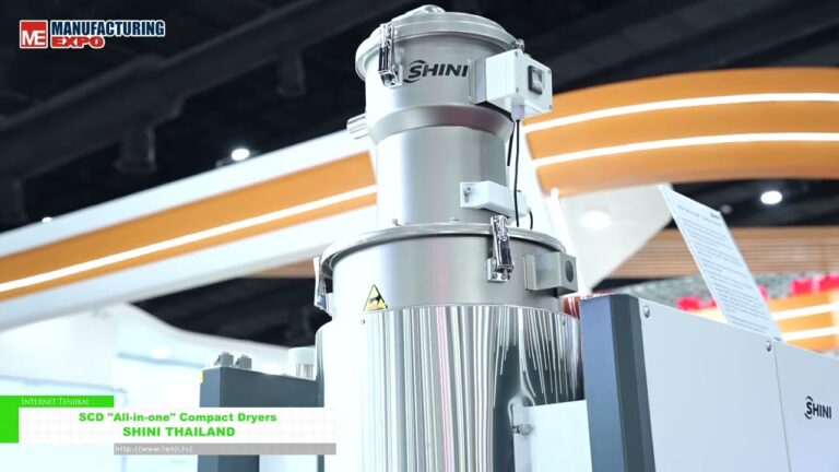 SCD “All-in-one” Compact Dryers – SHINI THAILAND [Manufacturing Expo 2026]