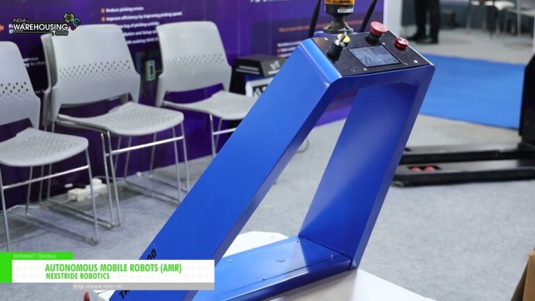 Autonomous Mobile Robots (AMR) – NEXSTRIDE ROBOTICS [15th Edition of India Warehousing Show 2026]