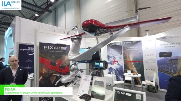 Autonomous AI-driven UAVs for BVLOS operations – FIXAR [ILA Berlin 2026]