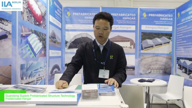 Prefabricated Hangar – Guandong Superb Prefabricated Structure Technology [ILA Berlin 2026]