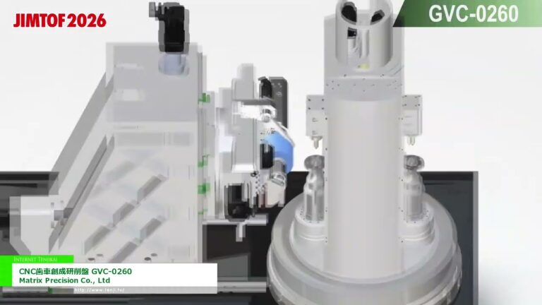 CNC gear generating grinder GVC-0260 – Matrix Precision Co., Ltd [JIMTOF 2026]