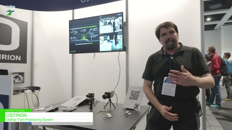Optical train positioning system – OSTIRION [InnoTrans 2026]